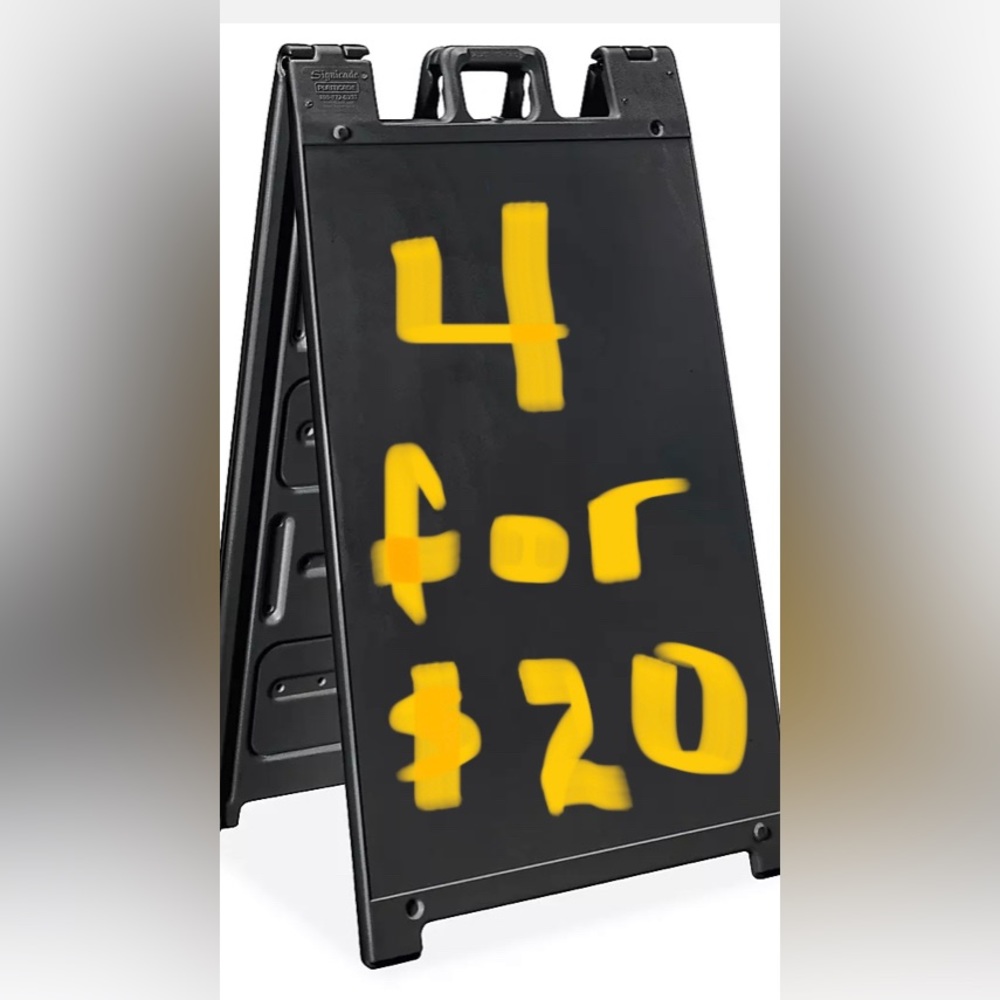 Pick 4 items for $20 plus shipping